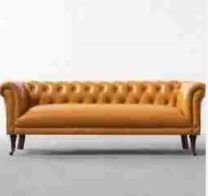 Leather Chesterfield Triple Seater Sofa
