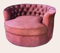 Leather Comfort Single Seater Sofa