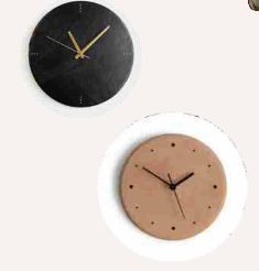 Leather Wall Clock