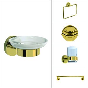 Bathroom Accessories Gold