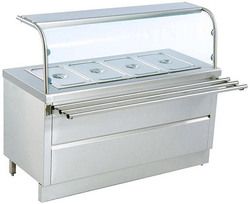 Bain Marie with Sneeze Guard