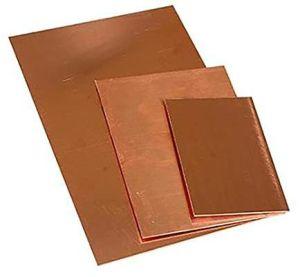 copper earthing plate