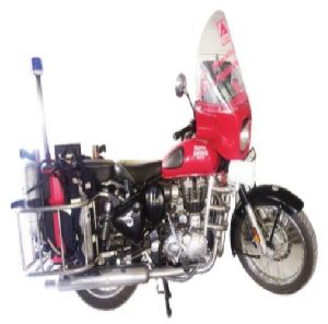 Bike Mounted Fire Fighting Watermist System with 2 Nos. 9l Back Pack & 2lx300 Cc/steel Cylinder