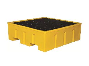 4 Drum Spill Containment Double Wall Pallet