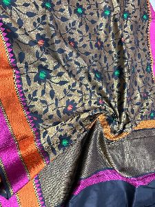 Digital Pure Munga Silk Sarees