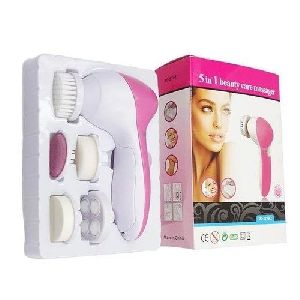 5-IN-1 SMOOTHING BODY & FACIAL MASSAGER (PINK)