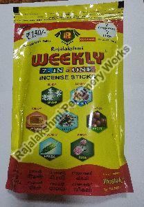Weekly 7 in 1 fragrances Incense sticks