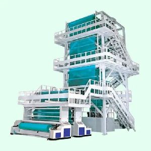 Double Extrusion Blown Film Machine