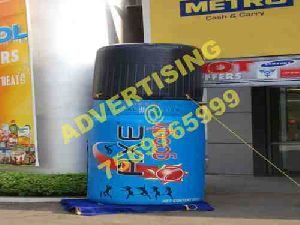 Inflatable Tin Can