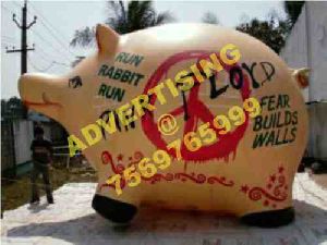 Inflatable Pig