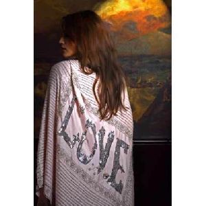 Heavy Embroidered Cashmere Shawl