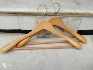 wooden coat hangers