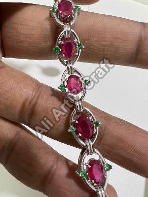 Multicolor Silver Bracelets