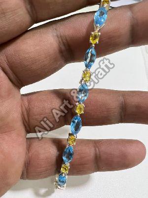 Multicolor Silver Bracelets