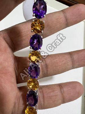 Multicolor Silver Bracelets