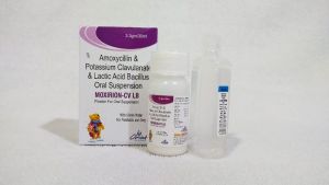 Amoxycilin 200 Mg,, Potassium Clavunate 28.5 Mg,Lactic Acid 60 Million