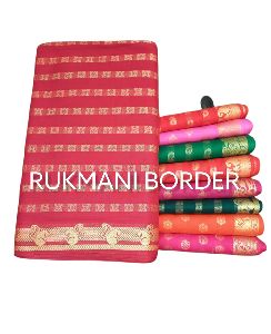 Rukmani Border Jacquard Fabric