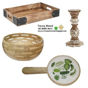 Wood Decor Kitchanware Item