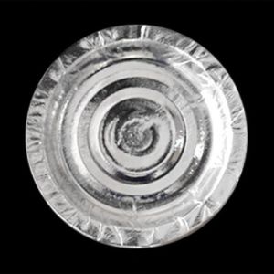 Silver Paper Disposable Plate