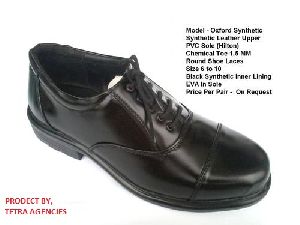 Oxford Synthetic Leather Safety Shoes