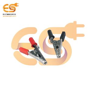 52mm crocodile alligator clip or test clamp with wire holding screw