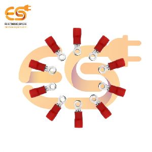 Type : 4mm Ring crimp connector Wire gauge : 22-16 AWG Voltage rating : 300V to 600V