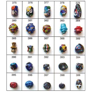 AE-02 Millefiori Murano Mosaic Beads