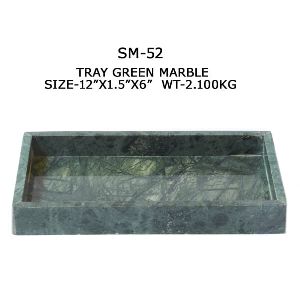 Green Marble Tray