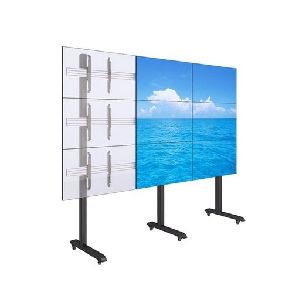 3x3  Video Wall Trolley Stand