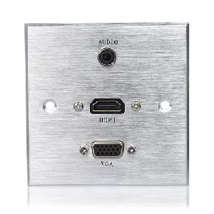 HDMI VGA Audio USB Wall Plate