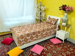 Floral Single Bed Sheet