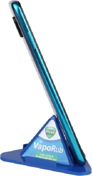 Pyramid Shaped Different Angle Elevation Plastic Mobile Stand