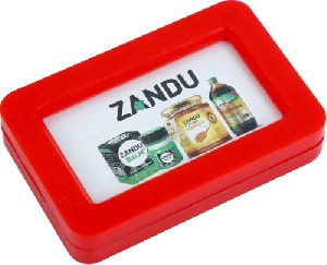 Rectangular Shaped Plastic Paper Weight