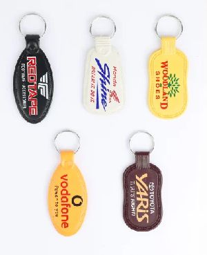 Plastic Printed Keychain