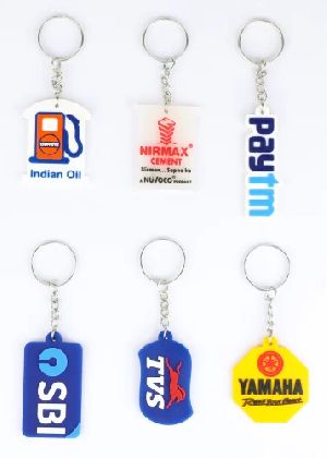 Silicon Rubber Keychain