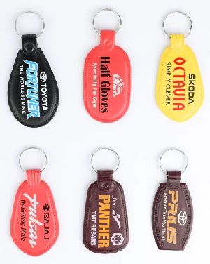 Plastic Printed Keychain