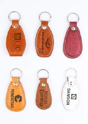 Leather & Imported Rexine Keychain