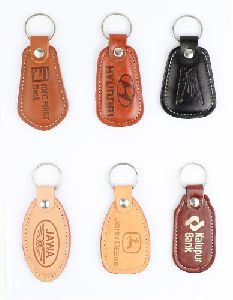Leather & Imported Rexine Keychain