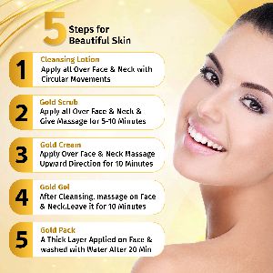Natural The Essence Of Nature Gold Facial Kit 280 Gms.