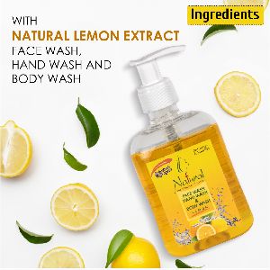 Natural The Essence of Nature Lemon Body Wash