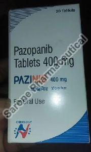 Pazopanib 400mg Tablets