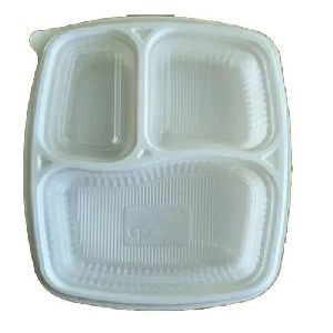 3 Compartment Meal Tray