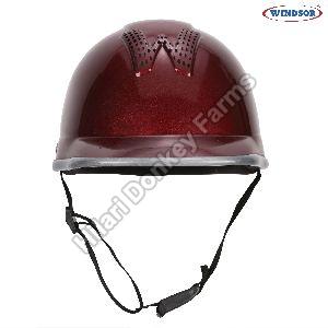 Windsor W Grey Beading Mini Cap Helmet