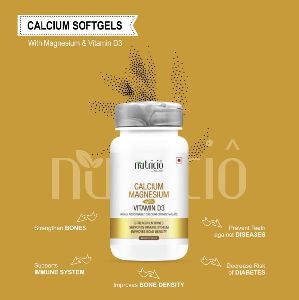 Calcium Magnesium and Vitamin D3 Softgel Capsules