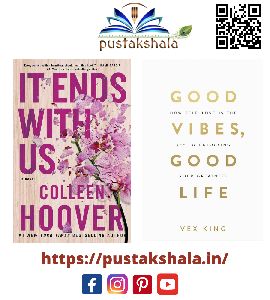 It Ends with Us & Good Vibes Good Life Combo Books