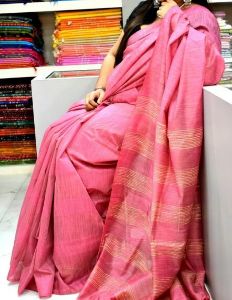 Fancy stripe saree