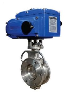 Actuator Operated Butterfly Valve