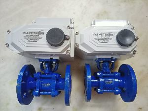 Motorized Flange End Ball Valve