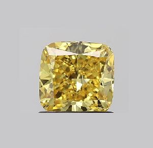 Cushion Shaped 1.56ct Fancy Intense Orange Pink VS1 IGI Certified Lab Grown CVD Diamond