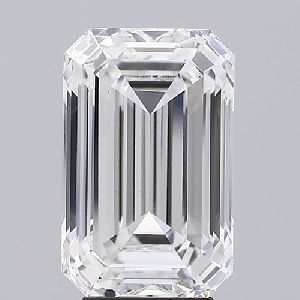 Emerald Shaped 5.05ct E VS1 IGI Certified Lab Grown CVD Diamond